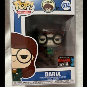 Funko POP! Animation 674 Daria 2019 Fall Convention Limited Edition